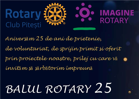 Balul Rotary 25 RC Pitesti