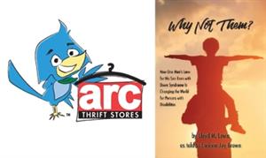 arc Thrift Stores + Book on Down Syndrome "Why Not Them"
