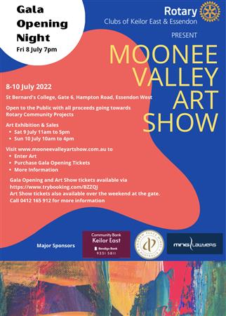 Moonee Valley Art Show - Gala Opening