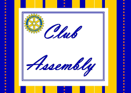 Rotary Club Assembly