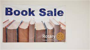 Rotary Book Sale Cleanup