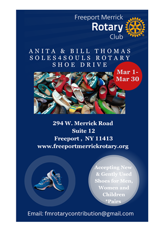 Anita and Bill Thomas Soles4Souls Shoe Drive