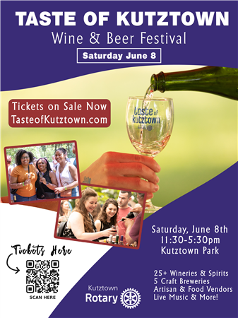 Taste of Kutztown Wine & Beer Festival