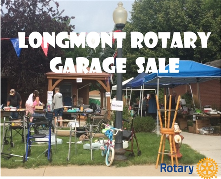 Longmont Rotary Garage Sale