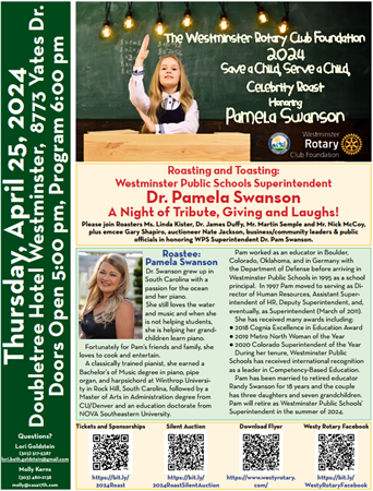 The 2024 Rotary/CASA Roast of Dr. Pamela Swanson