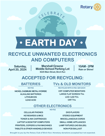 Electronics Recycling Drop-Off Event