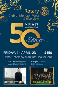 50th Anniversary Celebration in the evening