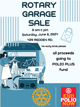 Garage Sale for PolioPlus