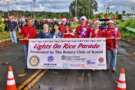 Lights on Rice Parade