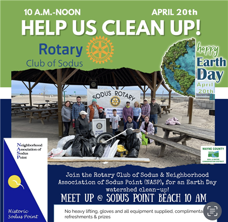 Sodus Point Beach Clean Up