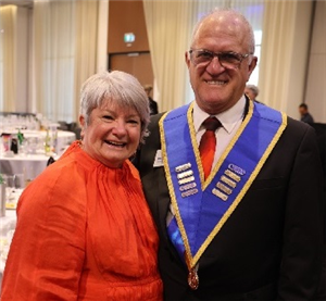 District Governor of Rotary District  9800, At Kooyong 