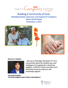 Family Caregivers Center of Mercy