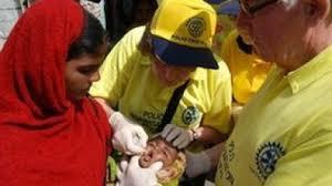 Polio Inoculation Trip to India