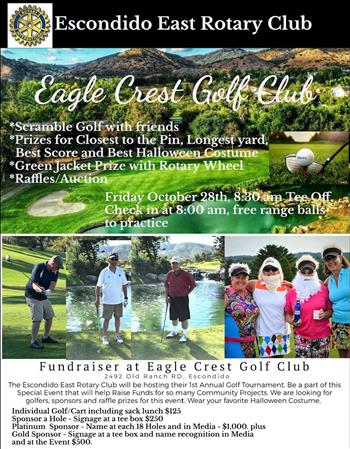 Escondido East Rotary Club - Golf Tournament